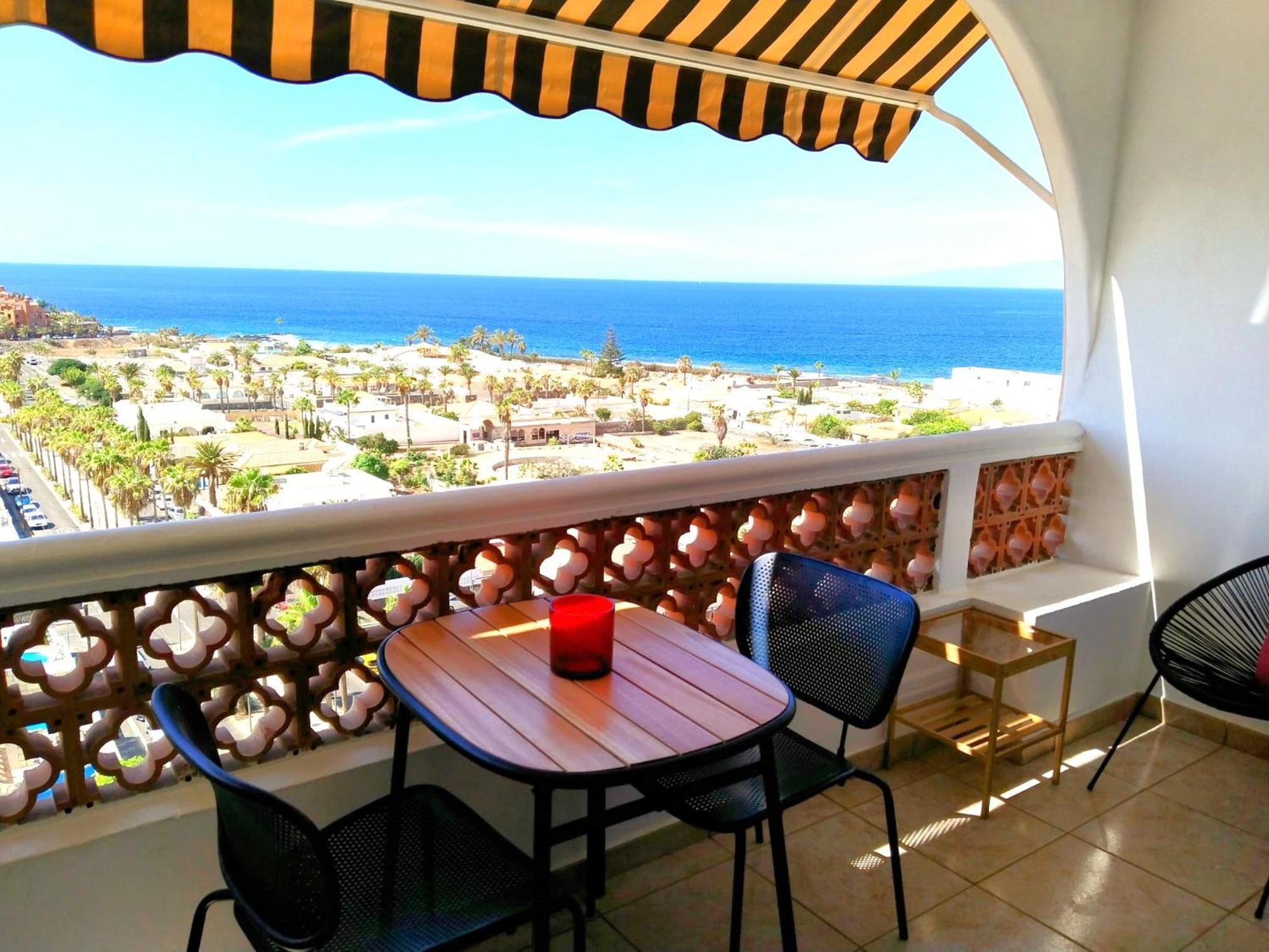 Palm-Mar Appartement Celeste 250M De L'Ocean Vue Mer Panoramique Экстерьер фото