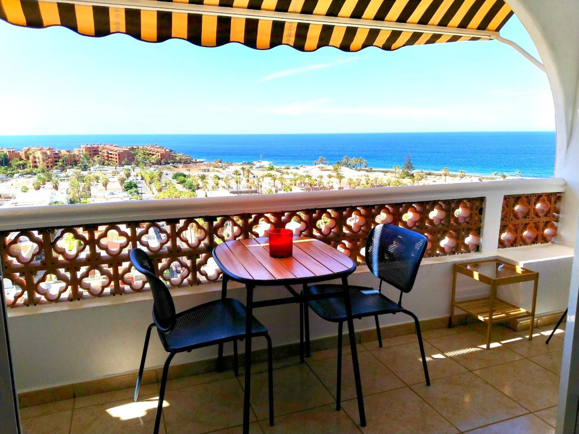Palm-Mar Appartement Celeste 250M De L'Ocean Vue Mer Panoramique Экстерьер фото